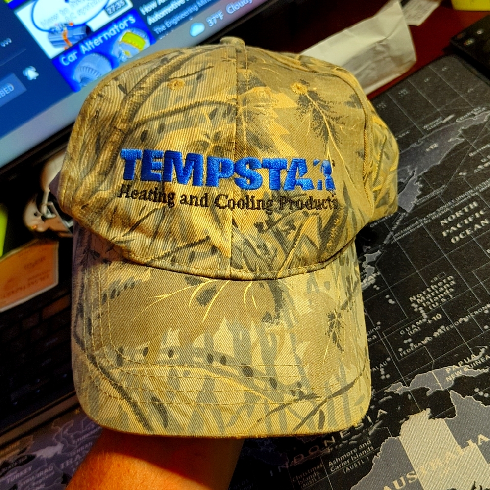 Tempstar camo hat HVAC